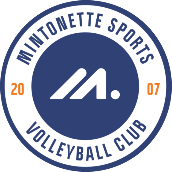 Mintonette Sports Volleyball Club logo